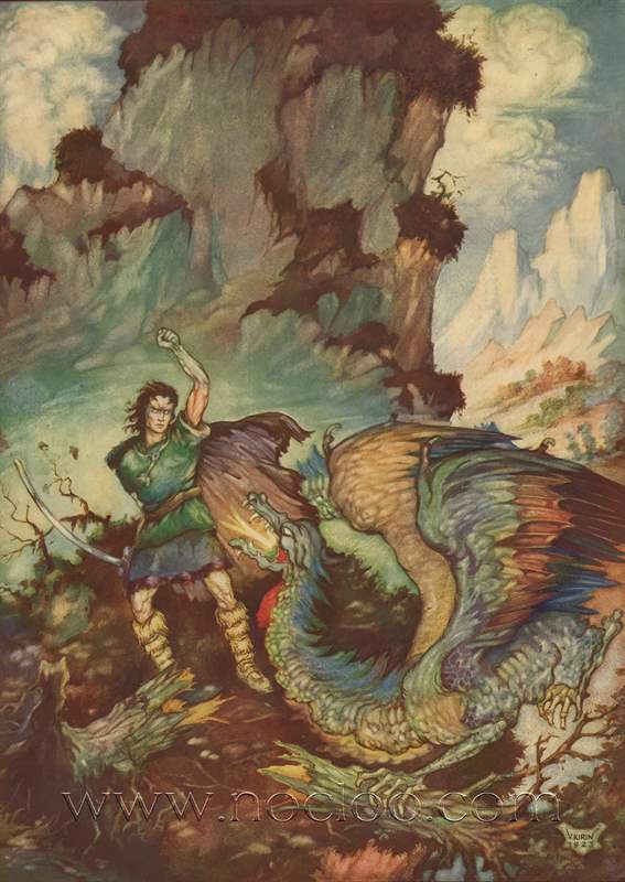 » Vladimir Kirin - Croatian Tales of Long Ago 1922 | Illustrations