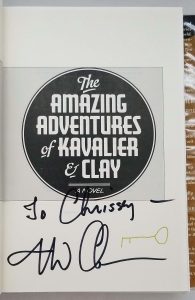 michael chabon the amazing adventures of kavalier & clay 2000