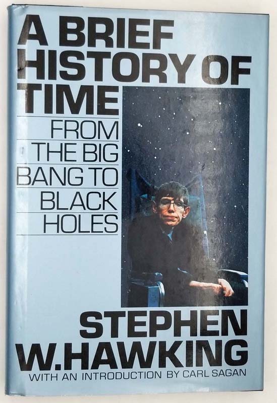 A Brief History of Time - Stephen Hawking 1988 | 1st Edition | Rare First Edition Books - Golden 