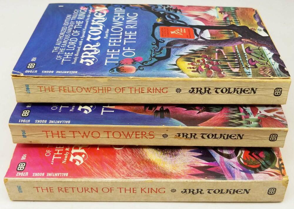 Lord of the Rings - JRR Tolkien Authorized Edition PB Box Set 1966 ...