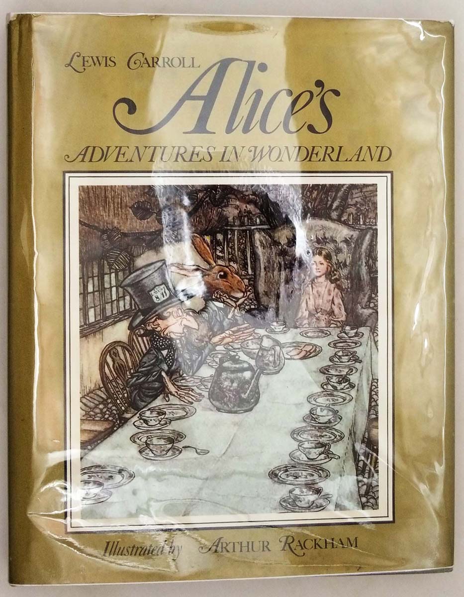 Alice S Adventures In Wonderland Illus Arthur Rackham 1975 Rare First Edition Books