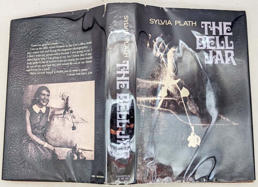 Sylvia Plath The Bell Jar 1st Ed. 4th Print, HBDJ by Sylvia Plath - 1971