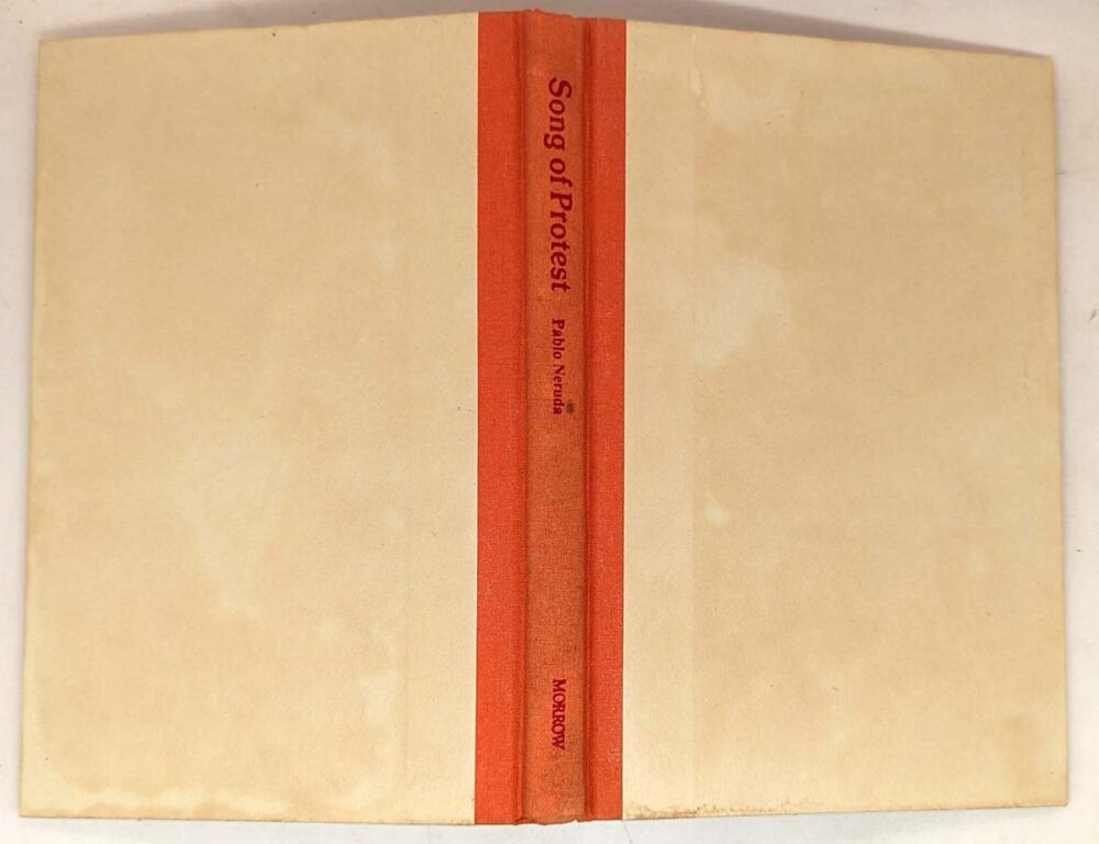 Song of Protest - Paul Neruda 1976 | 1st Edition
